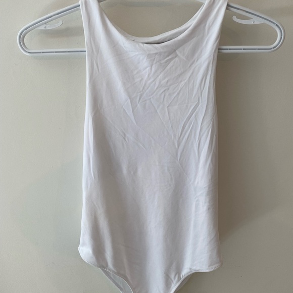 Zara white contour bodysuit, size S - Picture 1 of 3